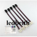 Conector P/ 3528 5050 RGB  10mm DE PCB 4-pin