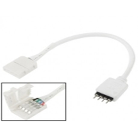 conector de 4 pines macho para RGB 5050 SMD LED tira