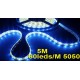 Flexible LED SMD 5050 Color AZUL