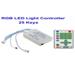 25 Keys RGB LED Light Controller with Memory Storage Function