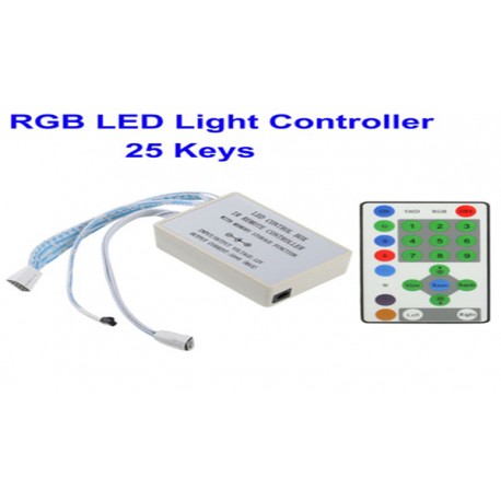 25 Keys RGB LED Light Controller with Memory Storage Function